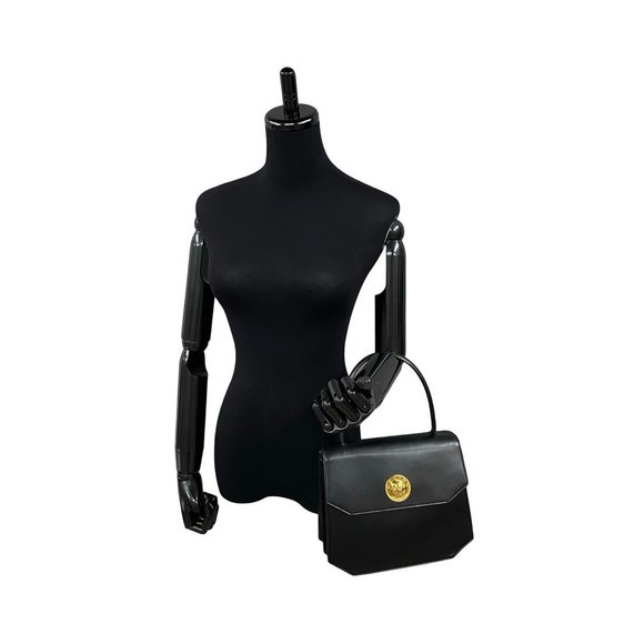 CELINE Black Leather Tote Bag - Picture 2 of 8